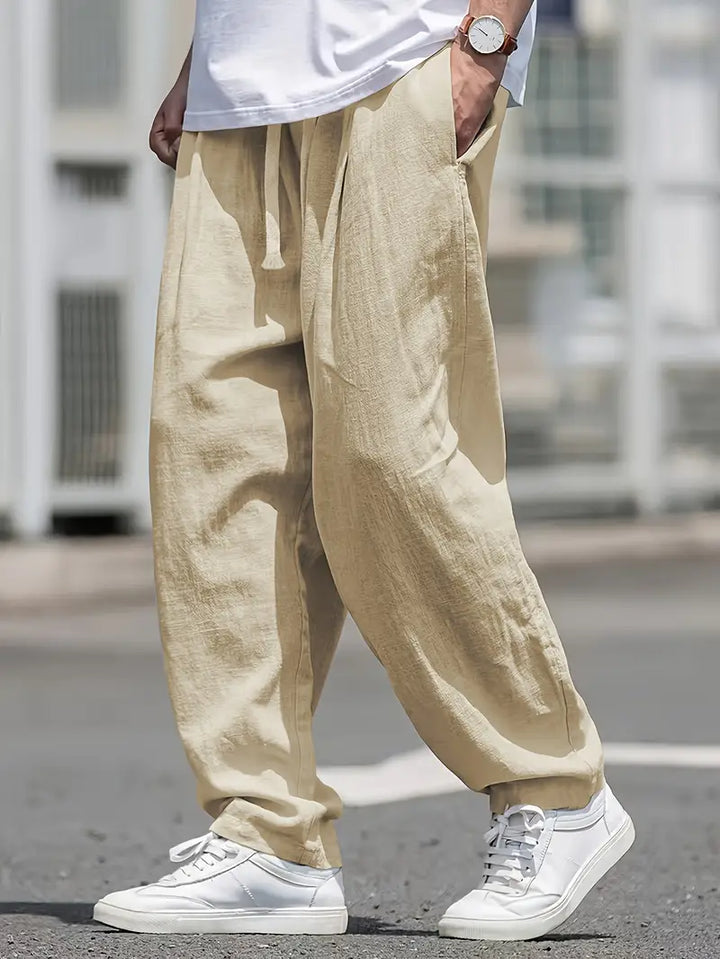 Kirk - Atmungsaktive Baumwollhose Mit Taschen