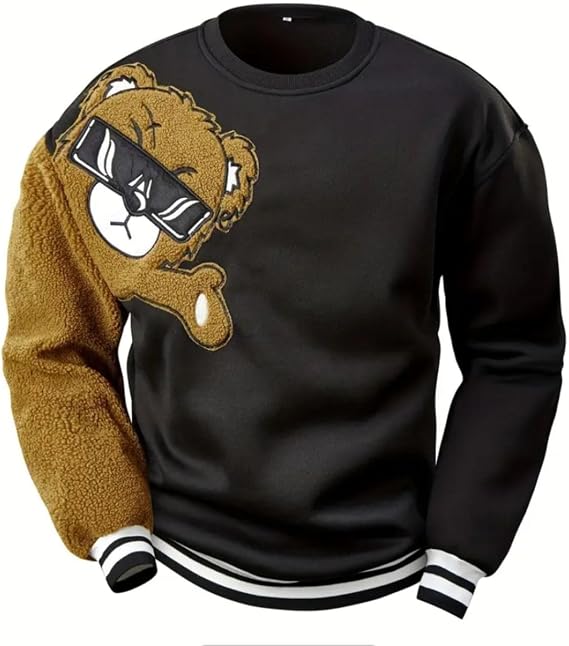 Linnar – Sweatshirt Mit Teddybär-Aufnäher