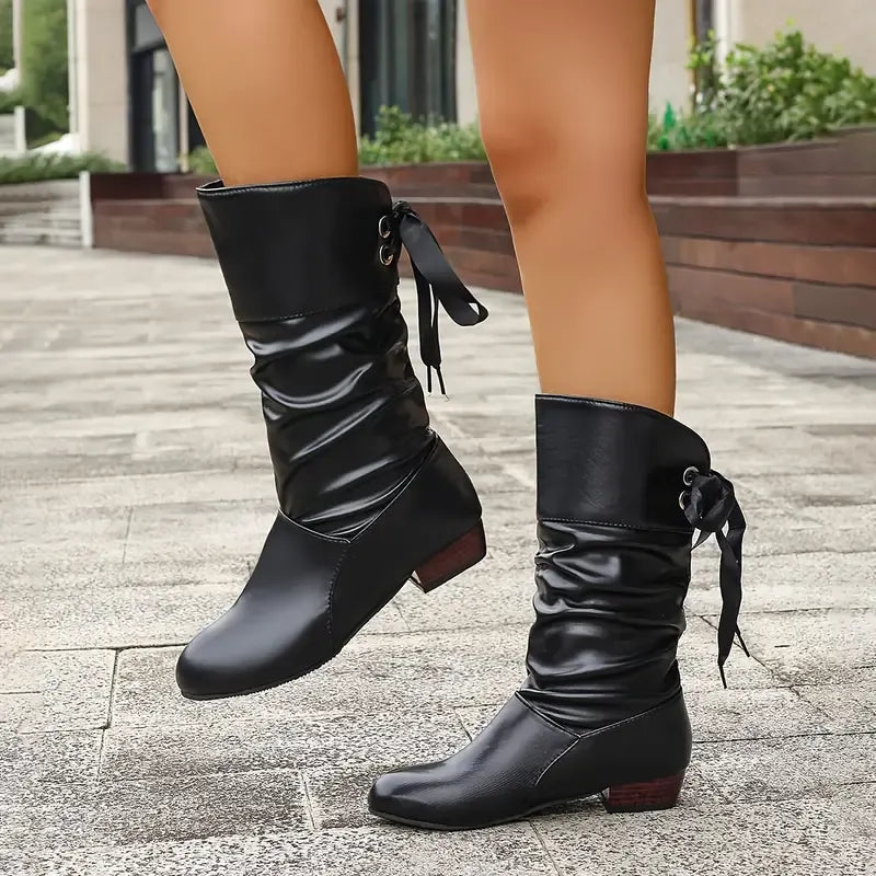 Anyssa - Elegante Schnürstiefelette