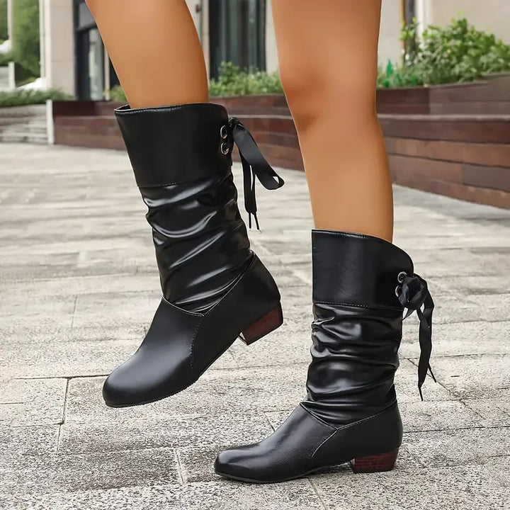 Anyssa - Elegante Schnürstiefelette