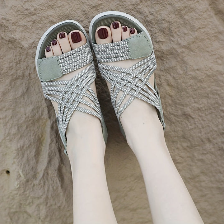 Judy – Bequeme Sandale Mit Stabilem Keilabsatz