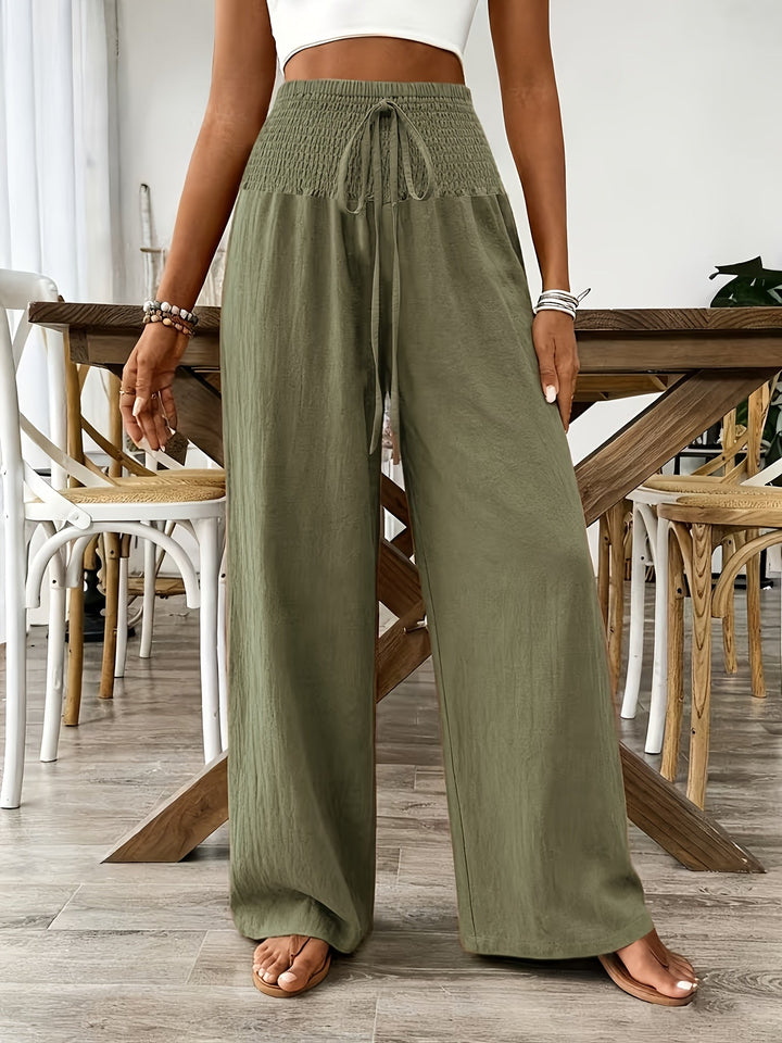 Rebeki - Atmungsaktive Lange Hose Aus Baumwolle