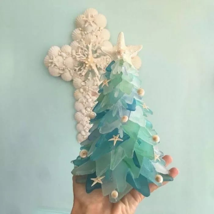 CrystalGlow - Glas-Weihnachtsbaum