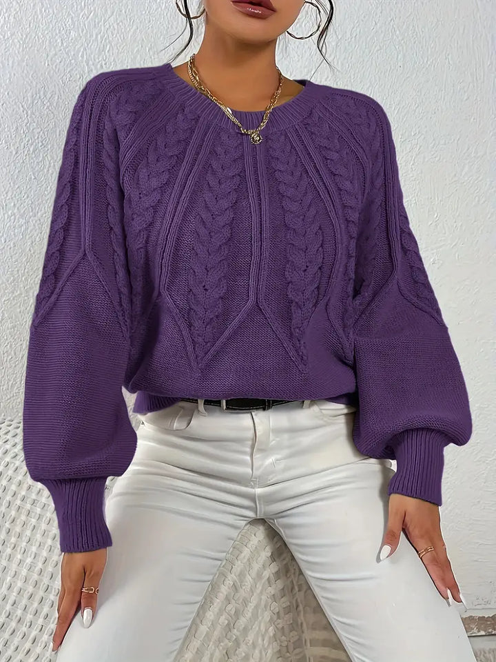 Özden – Eleganter Langarm Pullover