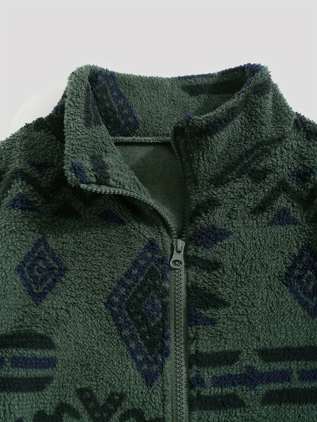 Esra – Langärmelige Jacke Mit Geometrischem Muster