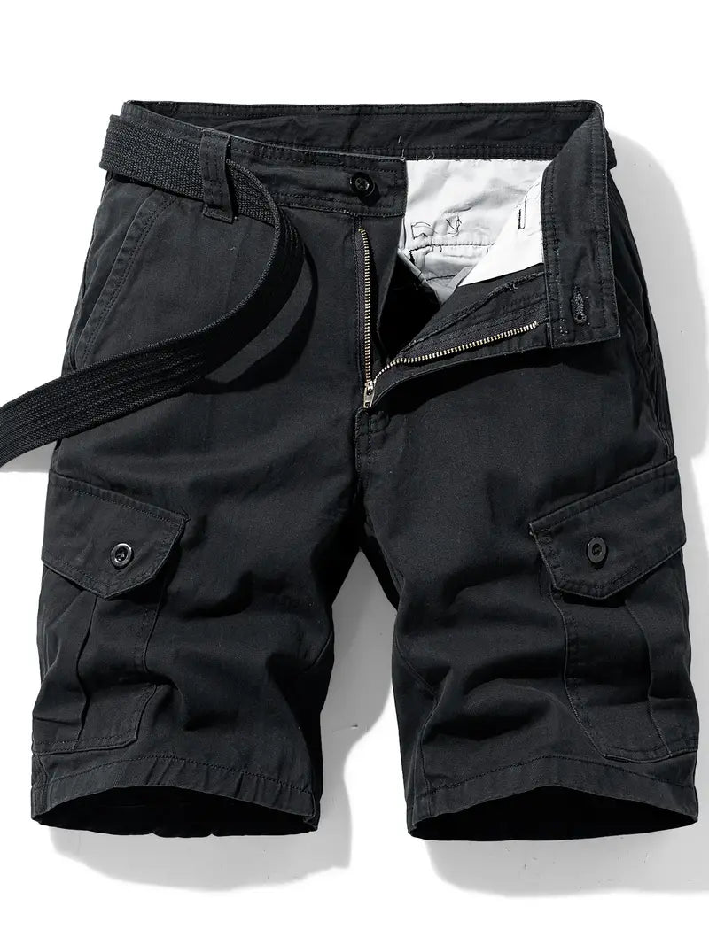 Mauro - Elegante Kurze Hose Mit Mehreren Taschen