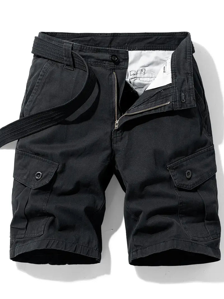 Mauro - Elegante Kurze Hose Mit Mehreren Taschen