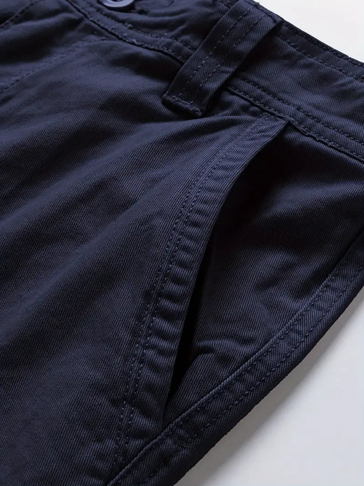 Mauro - Elegante Kurze Hose Mit Mehreren Taschen