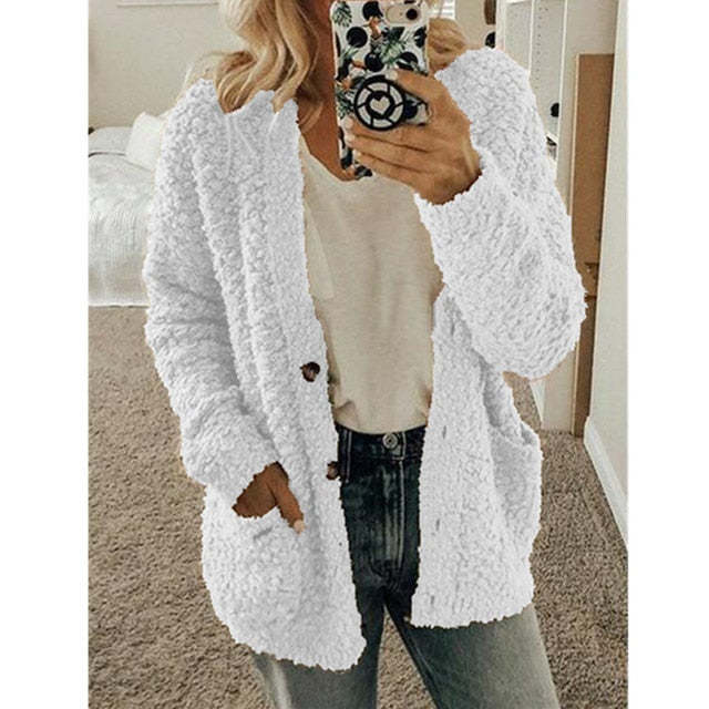 Dalavia – Langärmelige Strickjacke Mit Taschen