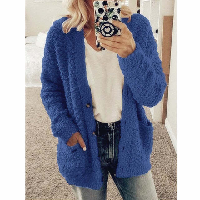 Dalavia – Langärmelige Strickjacke Mit Taschen
