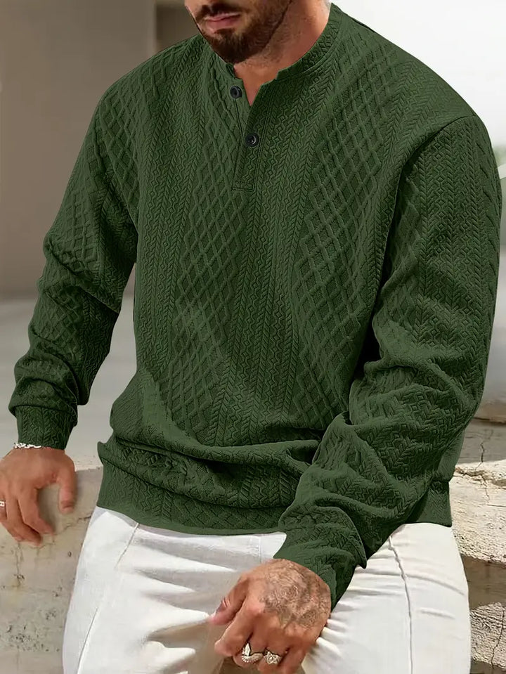 Warriner – Langärmliges Sweatshirt Mit Geometrischem Muster