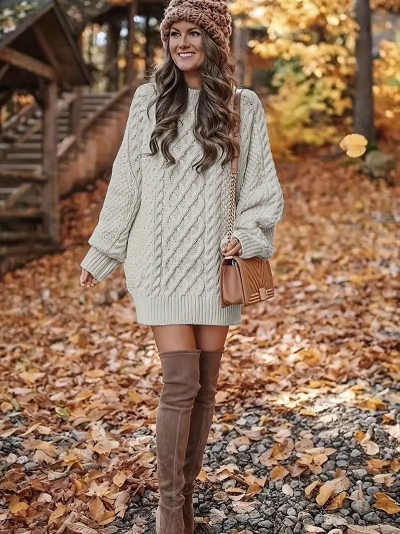 Joelle - Langärmeliger Strickpullover