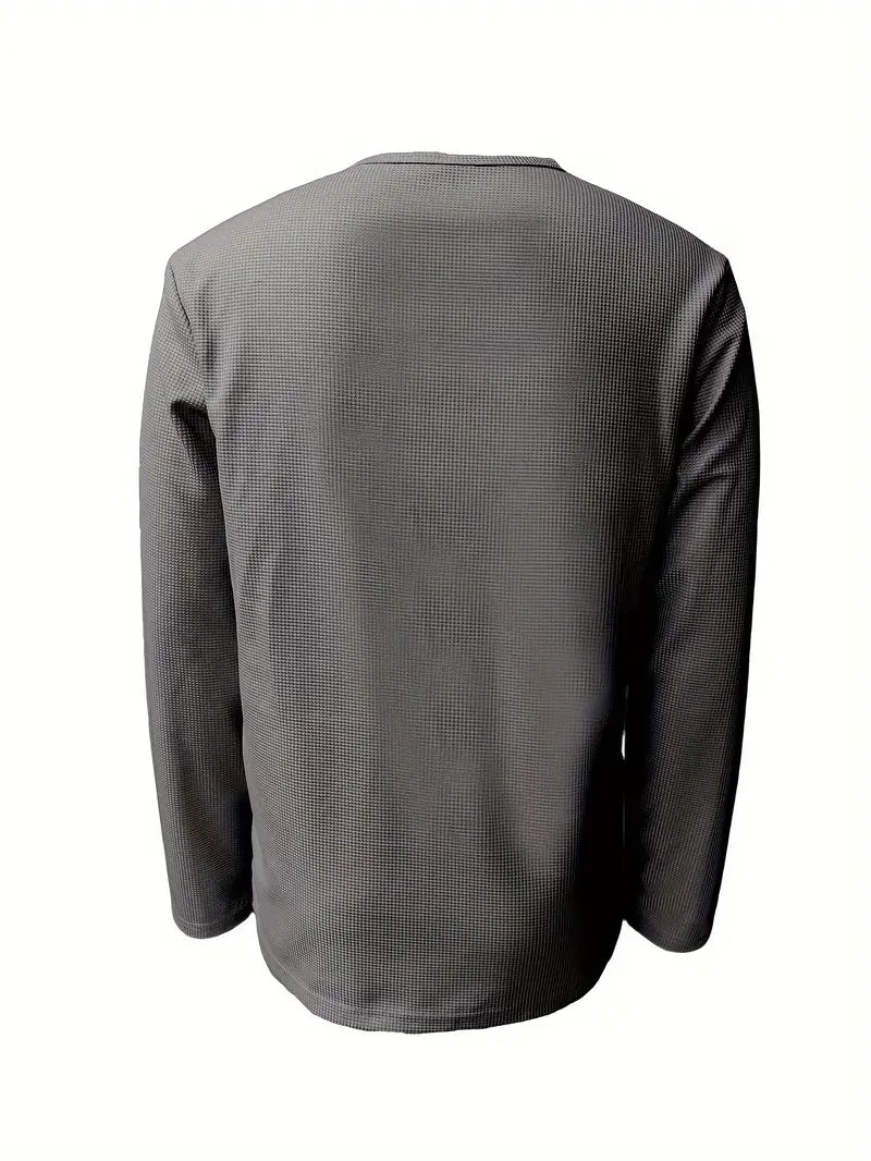 Pablo - Lässiges Langarm Hemd Aus Strick