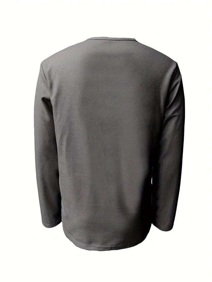 Pablo - Lässiges Langarm Hemd Aus Strick