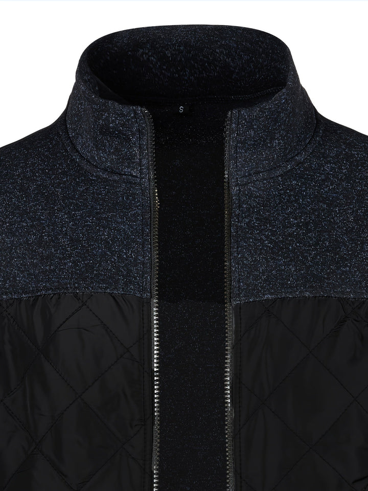 Grzegorz – Langärmelige Strickjacke Mit Reißverschluss