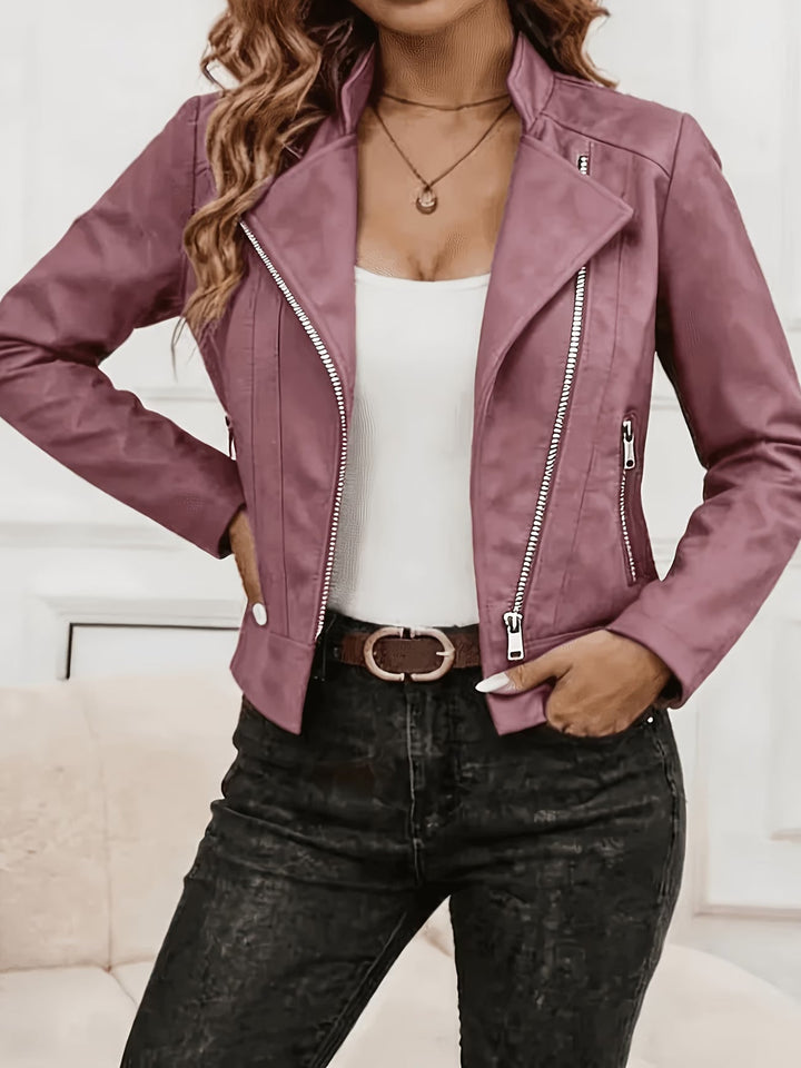 Amina – Langarmjacke mit Reißverschluss