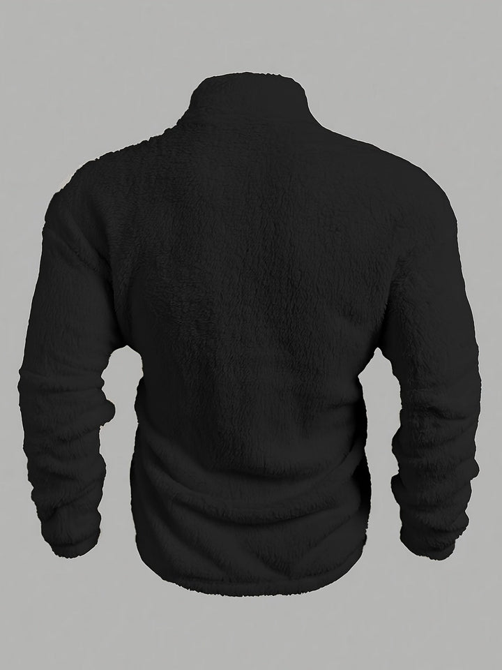 Kamil – Fleece Pullover Mit Halbem Reißverschluss