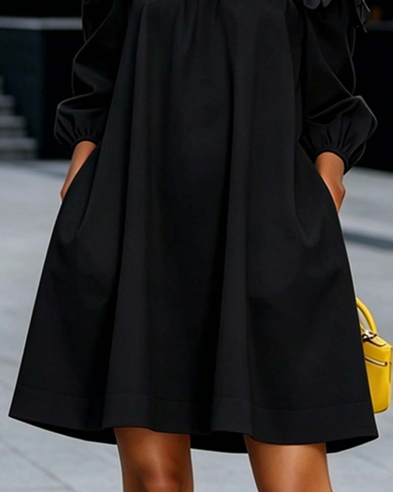 Loania – Schulterfrei-Kleid Mit Blumenmuster