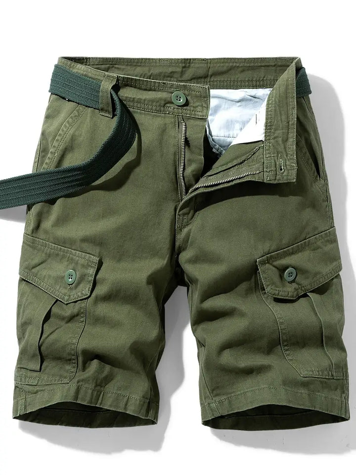 Mauro - Elegante Kurze Hose Mit Mehreren Taschen