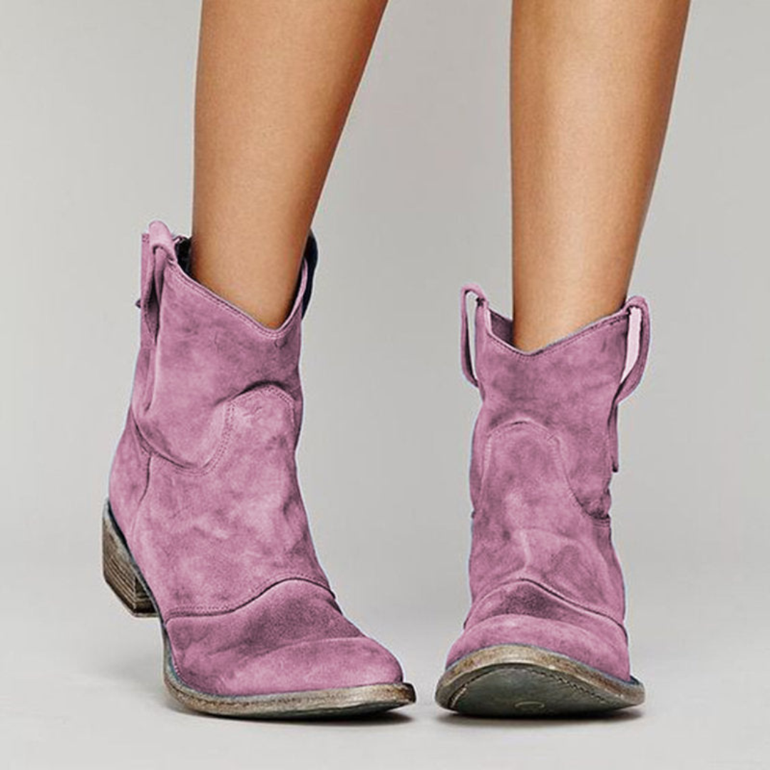 Noyara – Elegante Stiefeletten Aus Wildleder