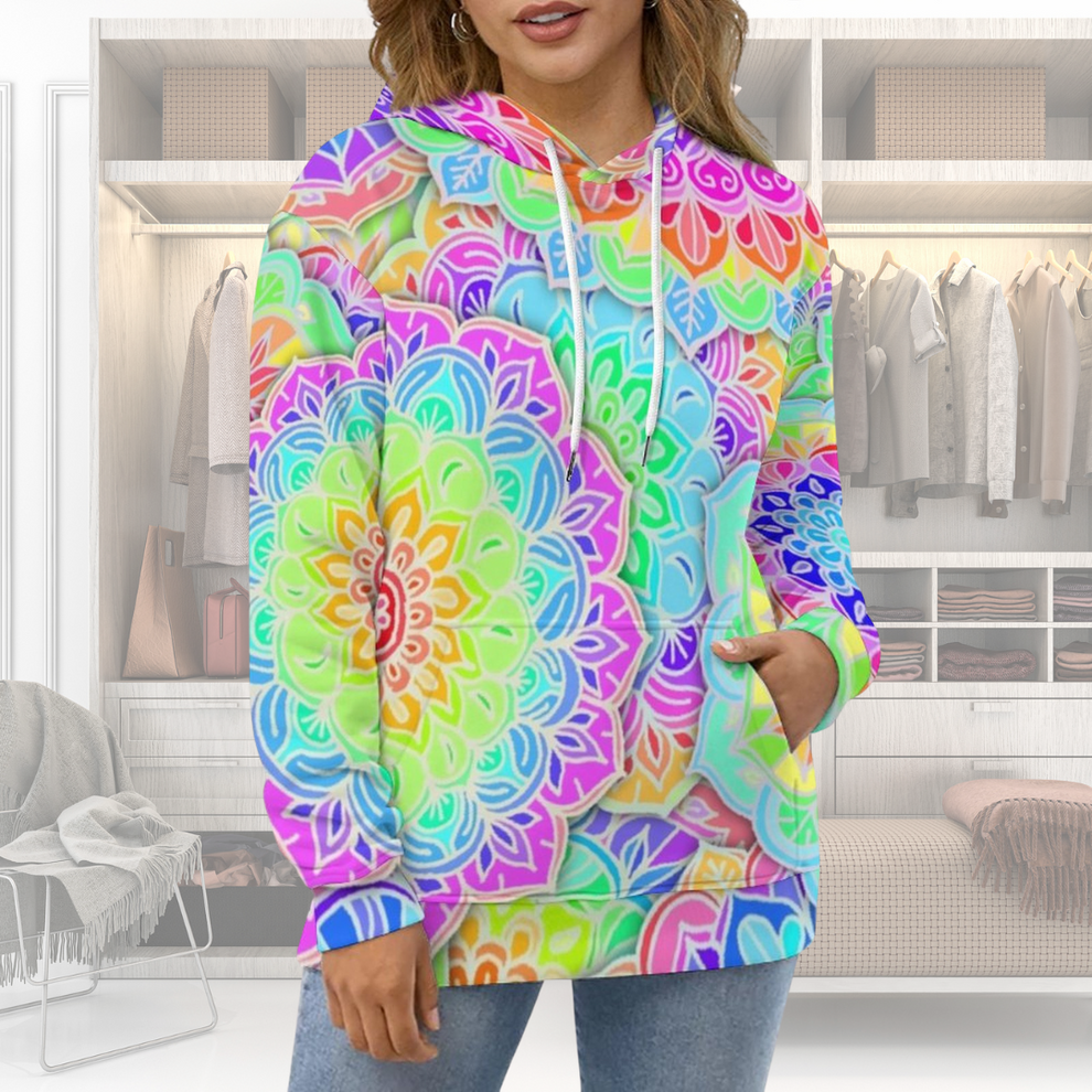 Josje - Langärmelige Kapuzen Pullover
