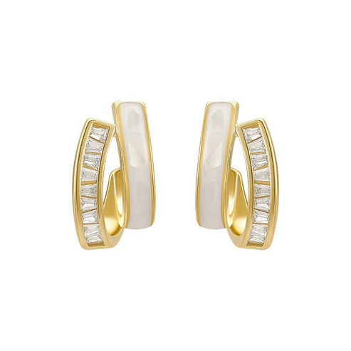 1 +1 Gratis - Nuria Ohrringe - 18K Gold