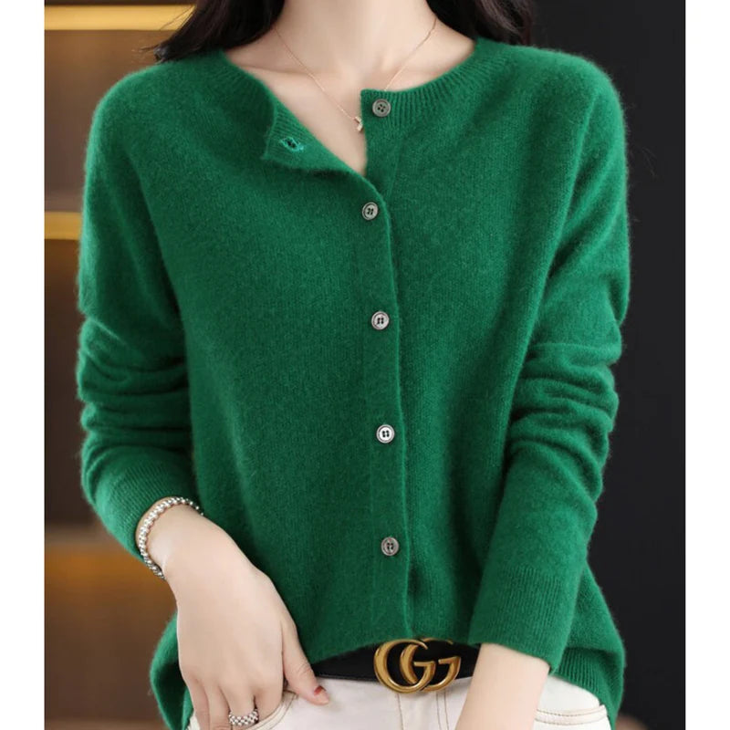 Mariana - Kuschelige Strickjacke Aus Wolle