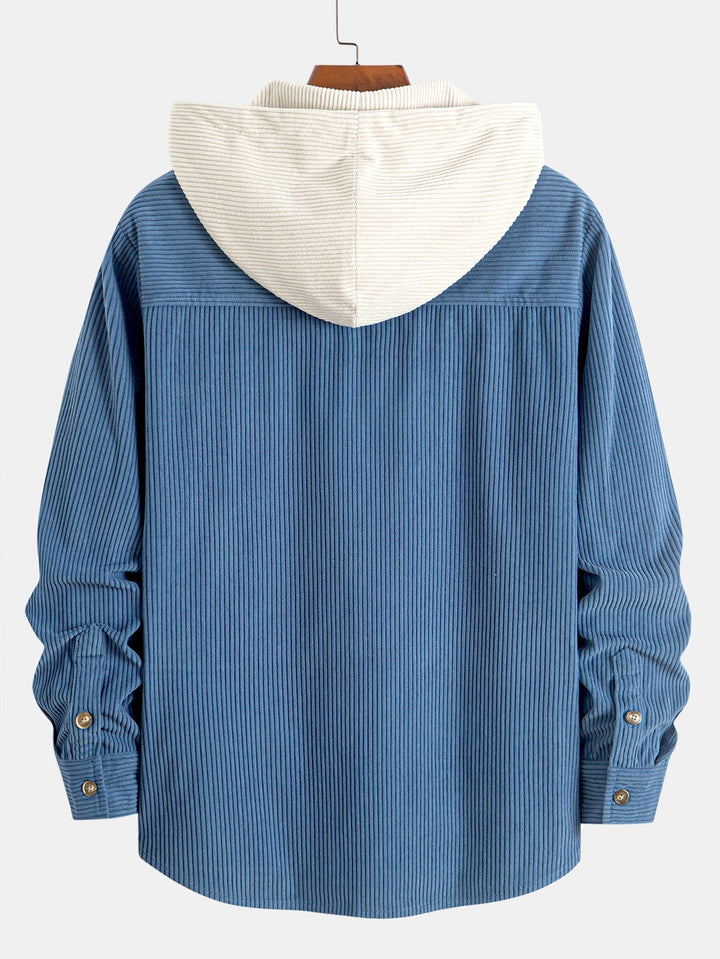 Cadmus – Set Aus Kapuzen Hemd Und Hose Aus Cord