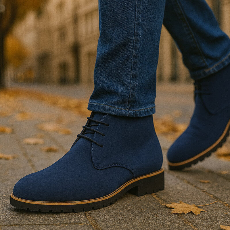 Zampa - Eleganter Schnürstiefel Aus Leder