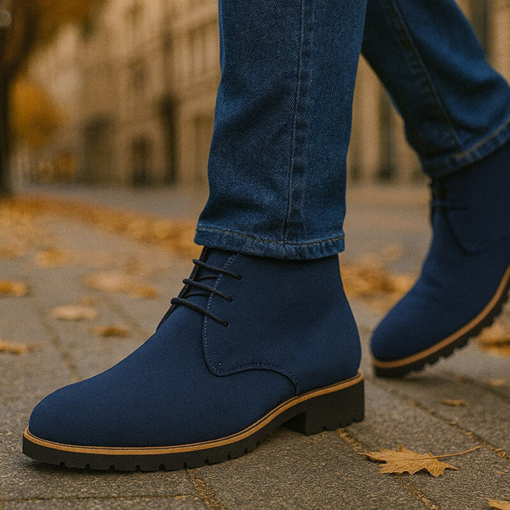 Zampa - Eleganter Schnürstiefel Aus Leder