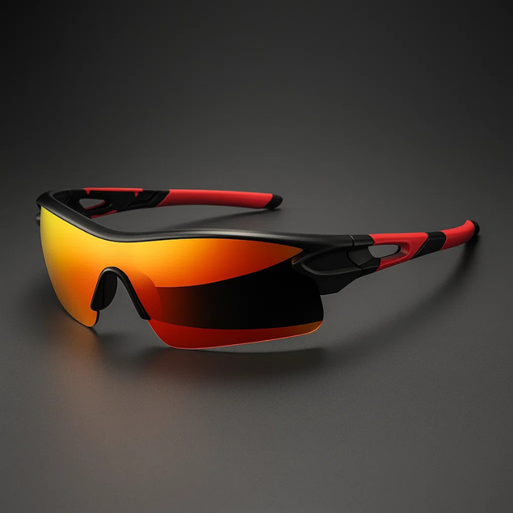 VeloShade – Verspiegelte Rundum Schützende Sport Fahrradsonnenbrille