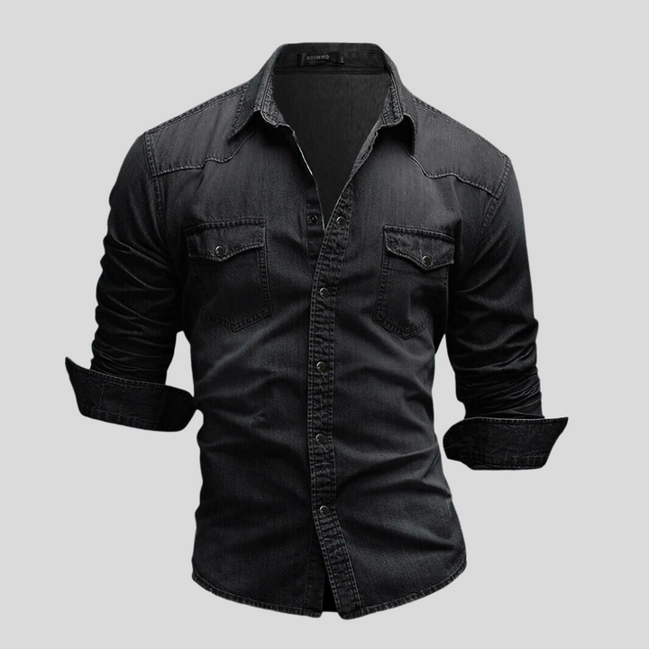Macewan – Stilvolles Jeans Hemd