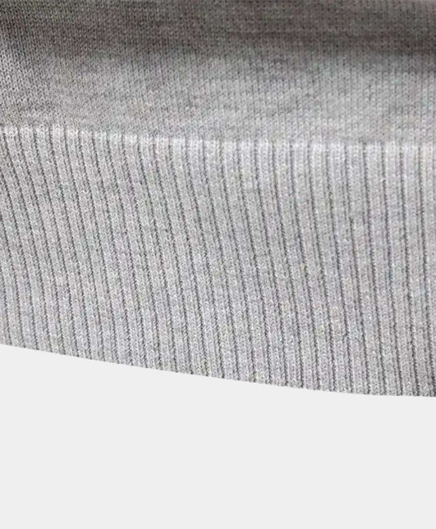 Stoyan – Strick Pullover Mit Halbem Reißverschluss