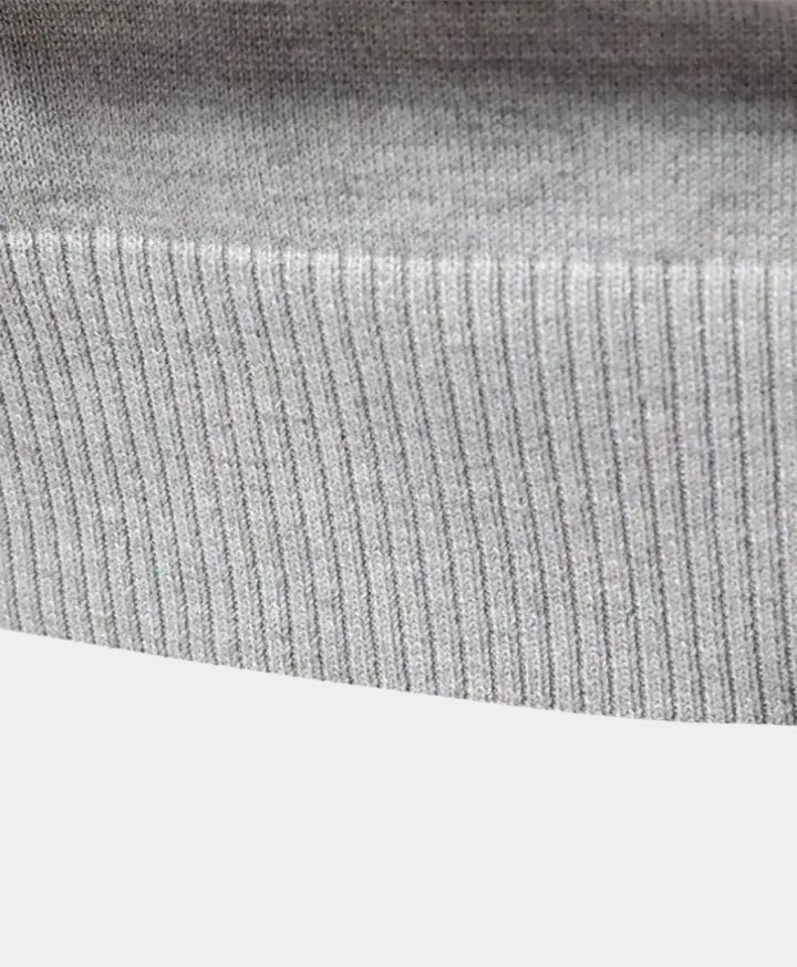Stoyan – Strick Pullover Mit Halbem Reißverschluss
