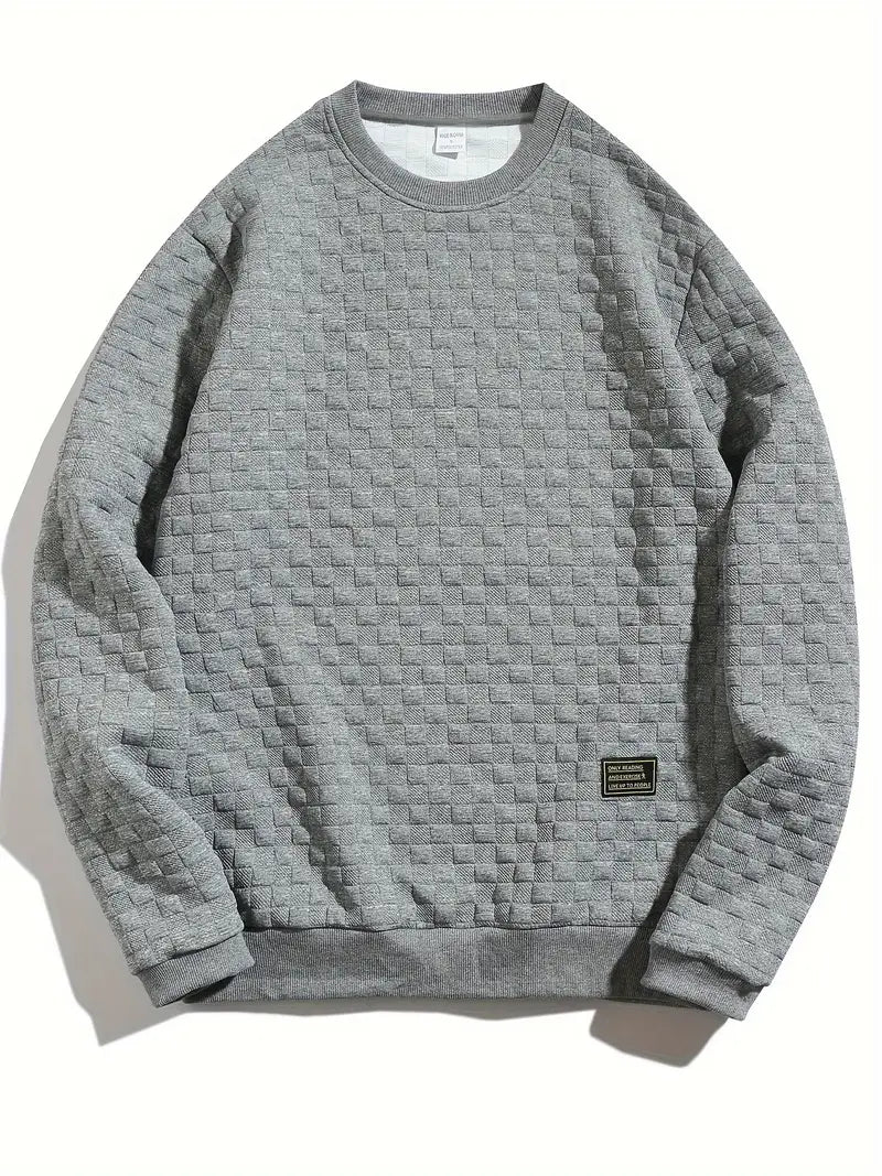 Lister – Lässiger Langärmeliger Karierter Pullover
