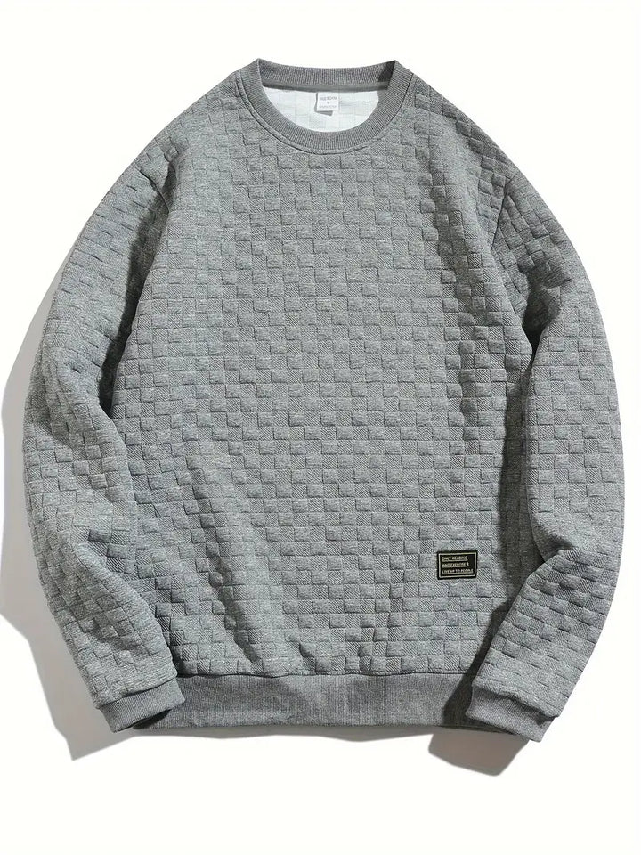 Lister – Lässiger Langärmeliger Karierter Pullover