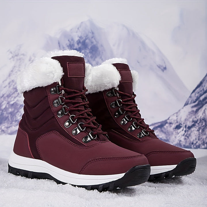 Orlina - Atmungsaktiver Rutschfester Winter Stiefel