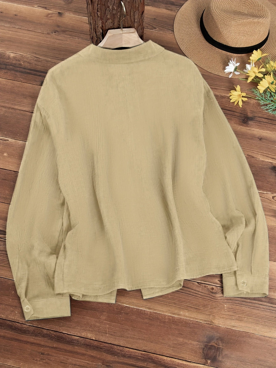 Paige - Langärmliges Hemd Mit Knöpfen