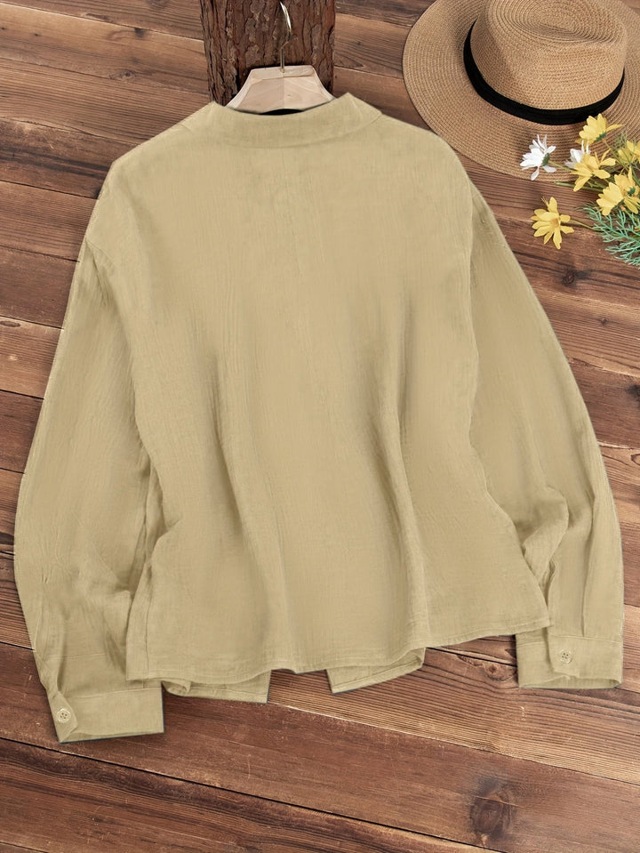 Paige - Langärmliges Hemd Mit Knöpfen