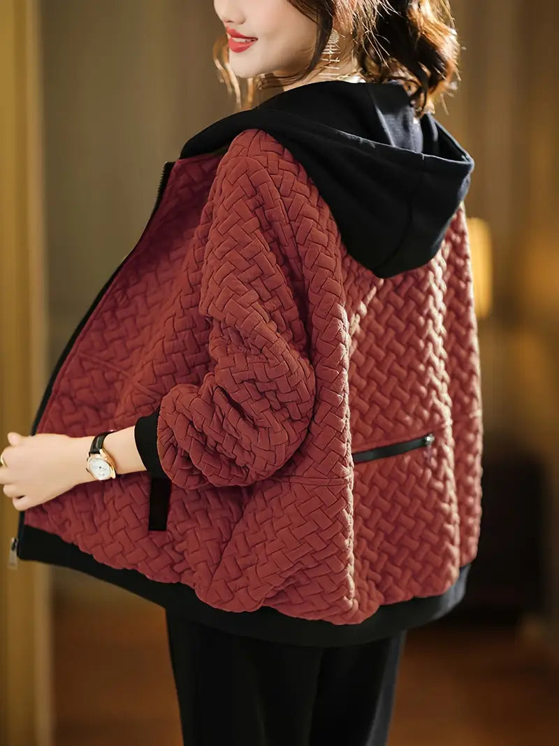 Earnestine - Gestepptes Sweatshirt