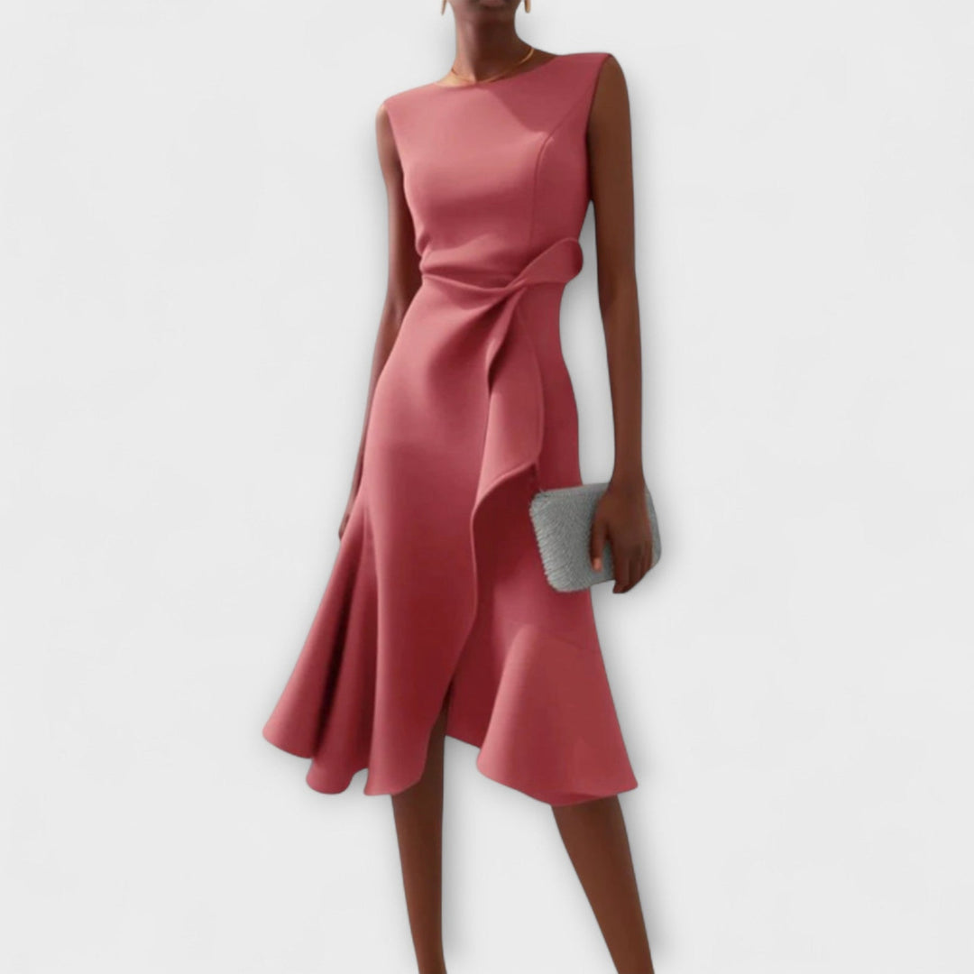 Jolene – Elegantes Midi Kleid