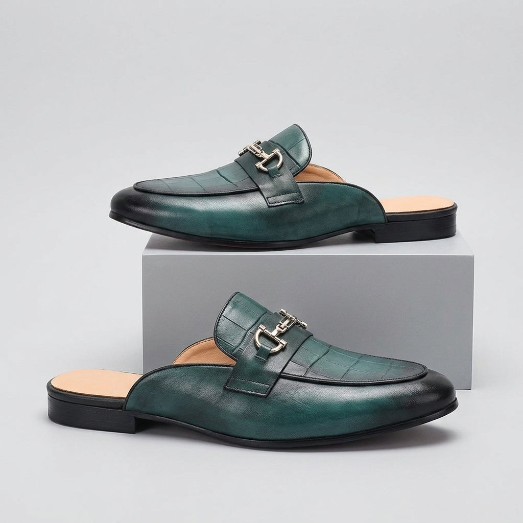 Idris - Rückenfrei Lederschuhe