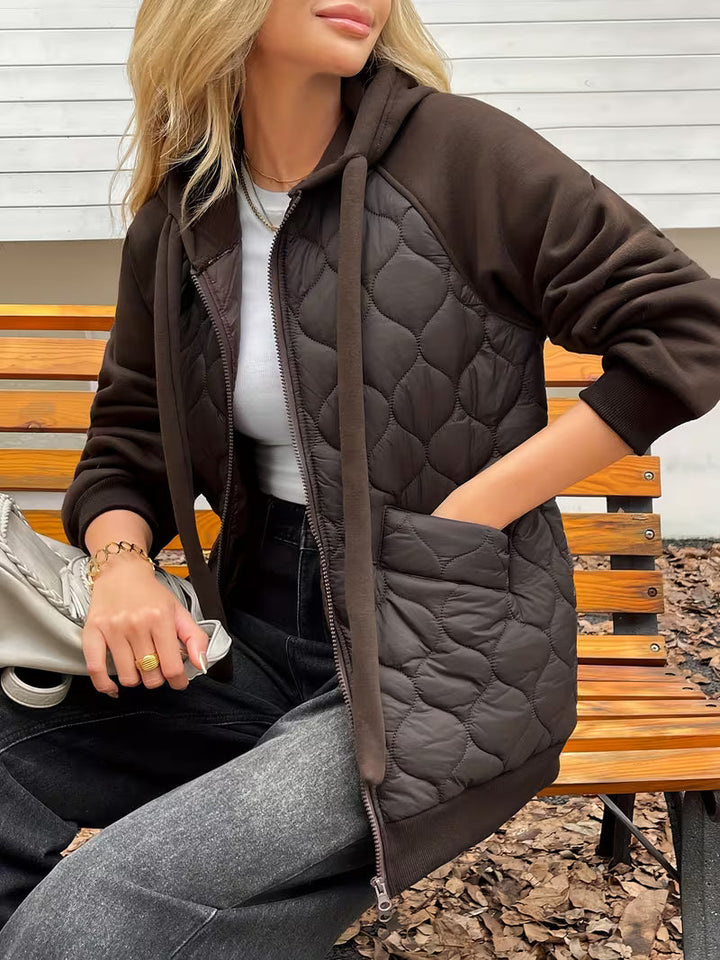 Adriyan – Langarmjacke mit Gesteppten Einsätzen