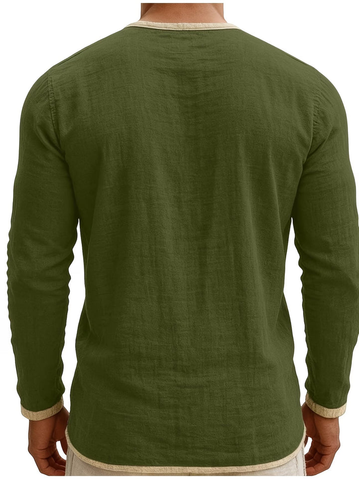 Alper - Long Sleeve Polo Shirt