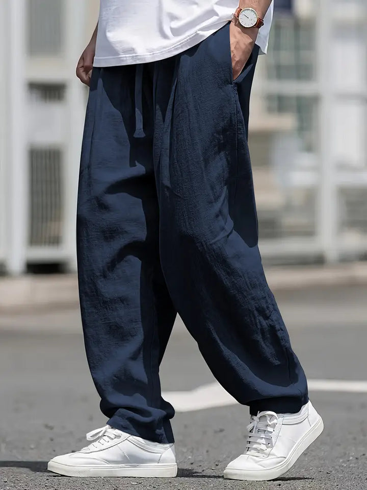 Kirk - Atmungsaktive Baumwollhose Mit Taschen