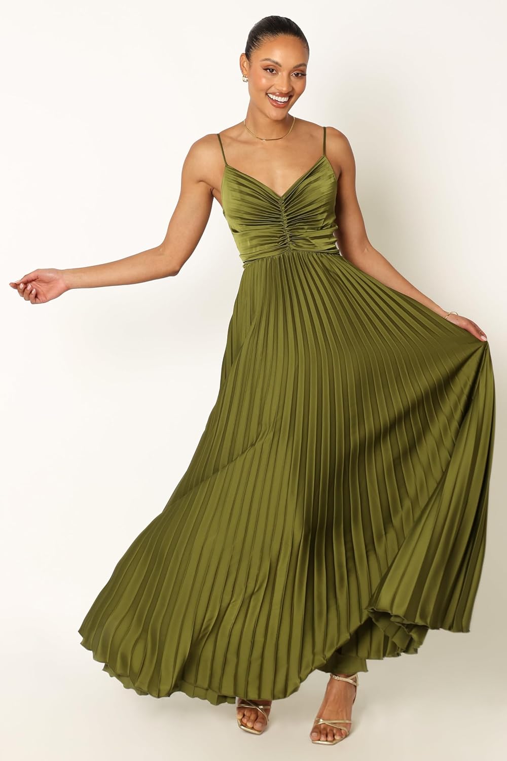 Masano – Elegantes Plissee Kleid