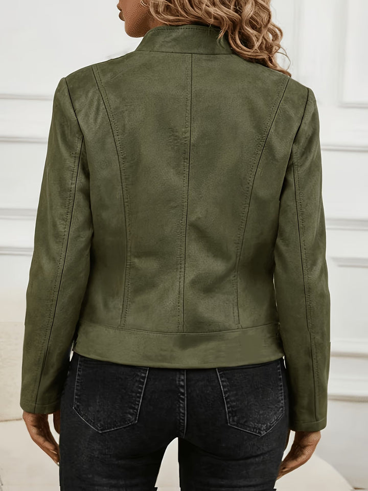Amina – Langarmjacke mit Reißverschluss