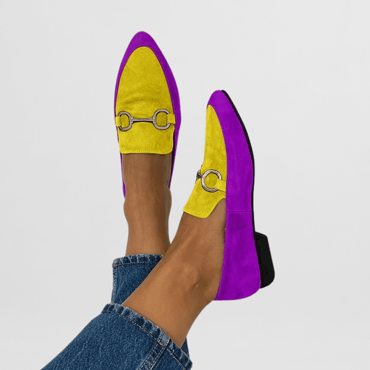 Juliy – Bunte Boho-Halbschuh