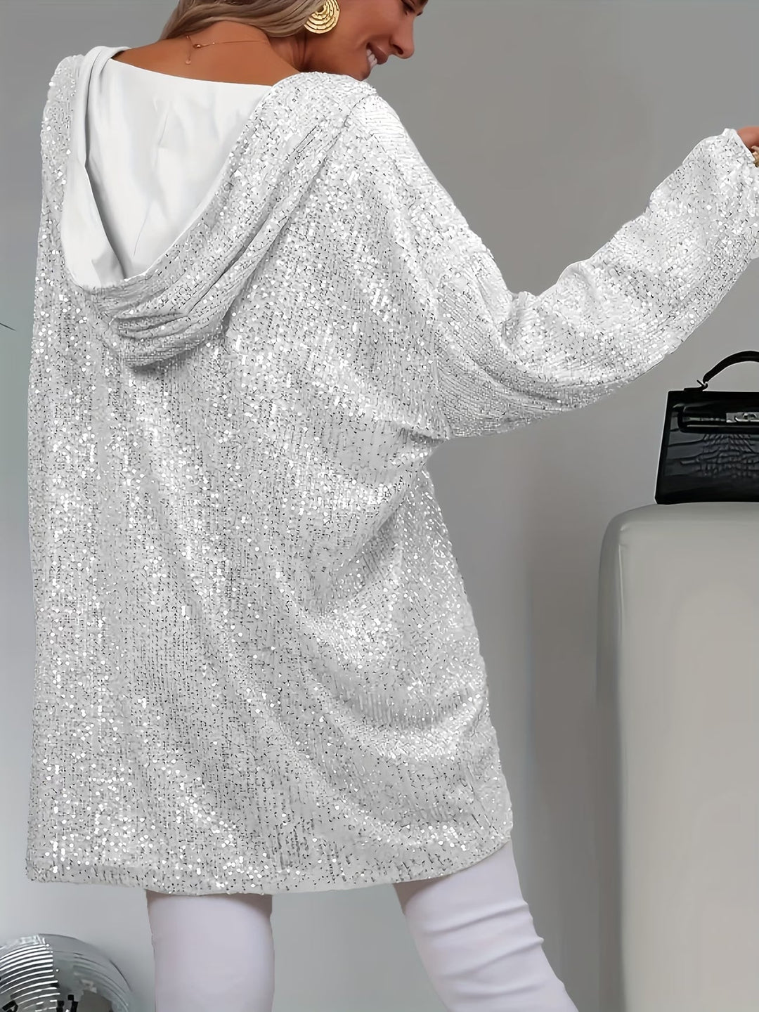 Jessia – Langärmliges Kapuzenshirt