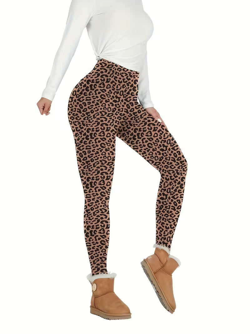 Linzay – Leggings Mit Hohem Bund Und Thermofleece-Futter